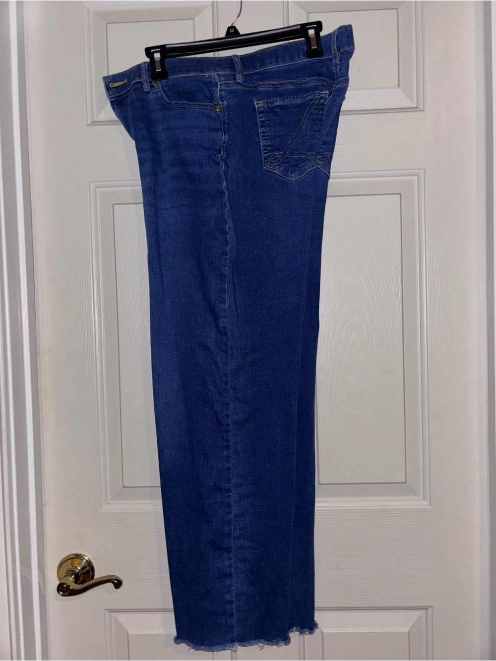 Lilly Pulitzer Aniston High-Rise Straight Leg Dark Denim Jeans Size 12 Great